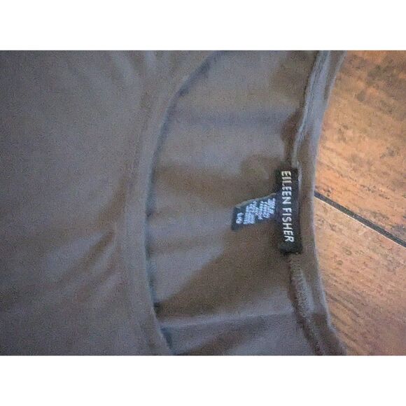 Eileen Fisher Gray Midi Dress - Picture 3 of 4